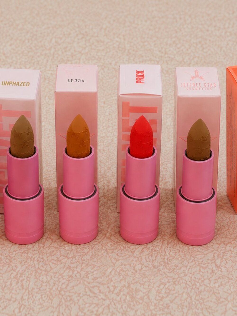 6-Piece Jeffree Star Lipstick Lot (Wearable Shades)